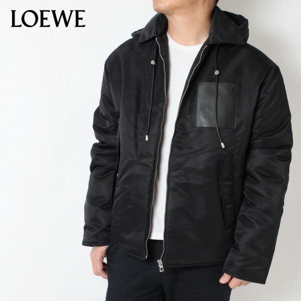 楽天市場】25SSモデルロエベ LOEWE HOODED JACKET パデット フーデッド