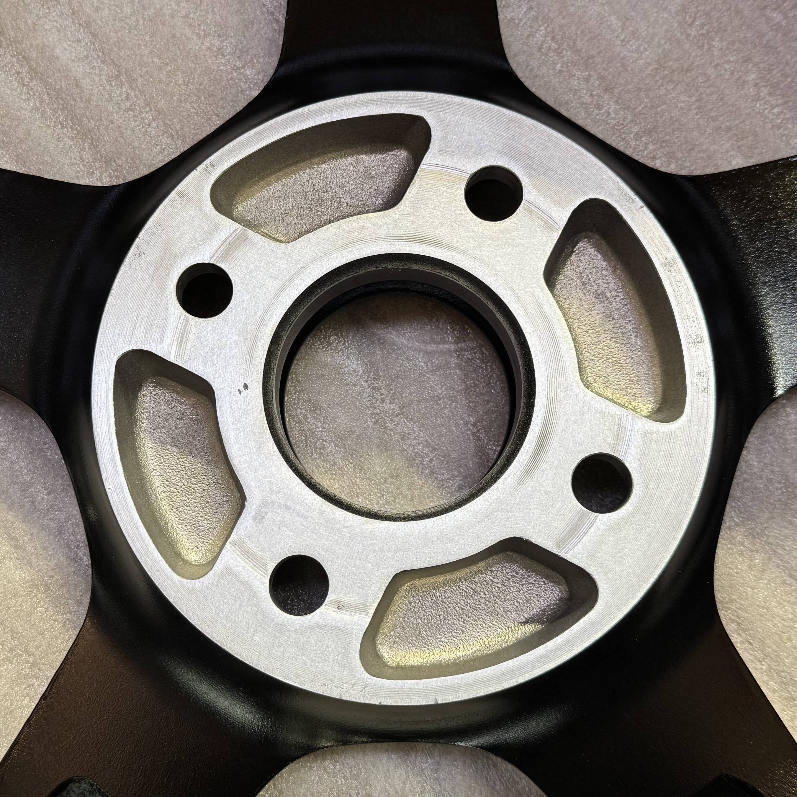 楽天市場】15インチアルミホイール 軽自動車 4本セット FZ431 ブラポリ