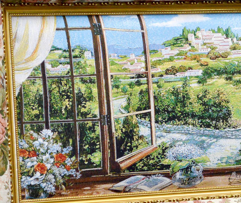 楽天市場】☆倉庫移転の為、総売り尽くしセール！☆ ゴブラン額絵 窓