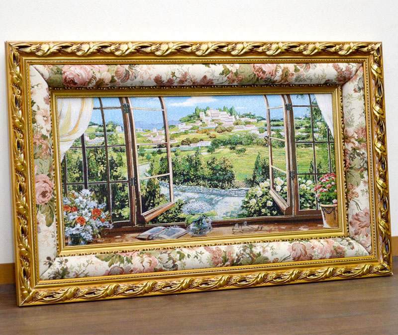 楽天市場】☆倉庫移転の為、総売り尽くしセール！☆ ゴブラン額絵 窓