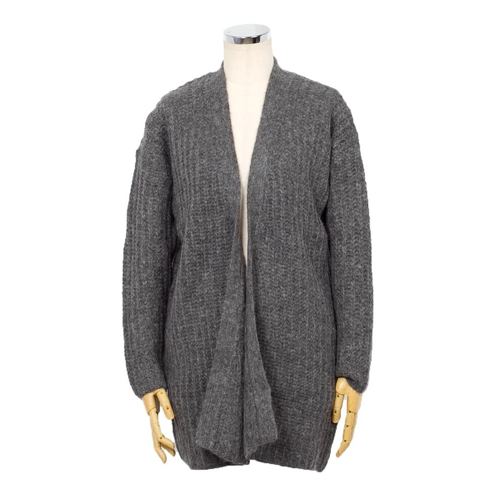 楽天市場】『アルパカ混ケーブルリブトッパーカーディガン』送料無料