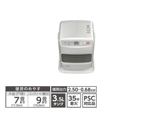 楽天市場】石油ファンヒーター ダイニチ Dainichi Sタイプ 2025年