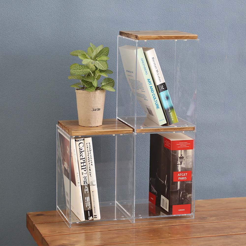 楽天市場】A+ (アクセントプラス) スタッキングシェルフ 3段セット