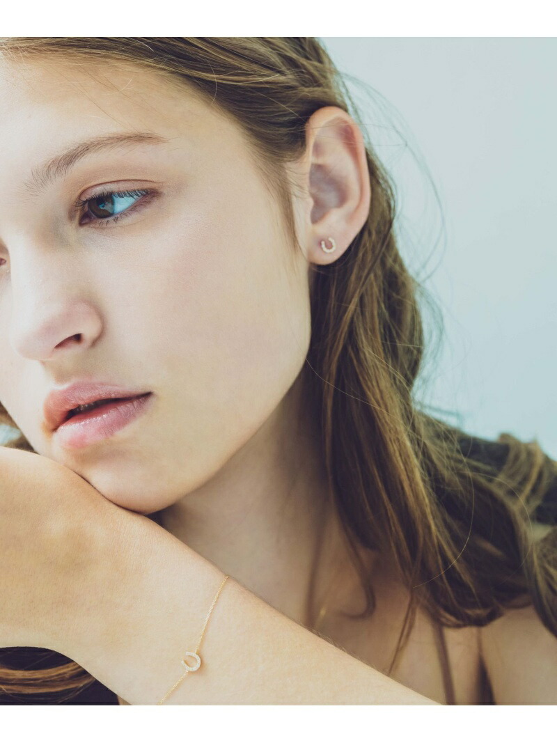 楽天市場】K18YG ホースシュー ダイヤモンド ブレスレット ete エテ