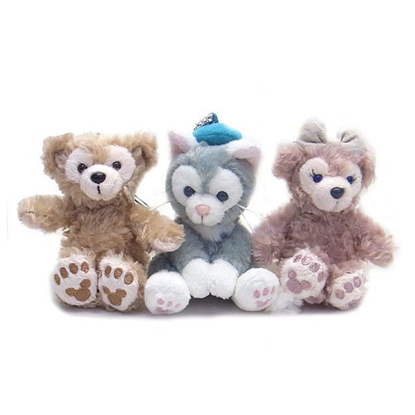 楽天市場】ダッフィー ＆シェリーメイ＆ジェラトーニ チャーム お座り