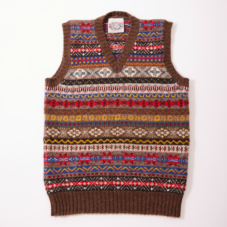 楽天市場】JAMIESON'S (ジャミーソンズ) AOFI VEE NECK SLIPOVER