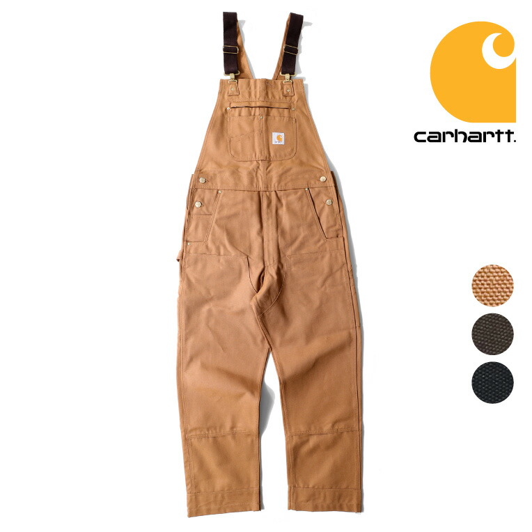 楽天市場】carhartt オーバーオール ブラウンの通販