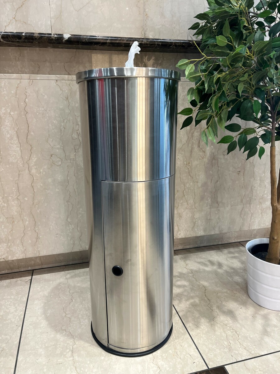 楽天市場】《ソーシャルワイパー 専用 ゴミ箱付きスタンド》シンプル