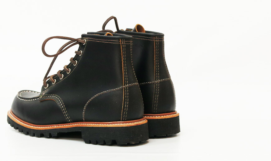楽天市場】REDWING レッドウィング 6インチ モックトゥ レザー ブーツ