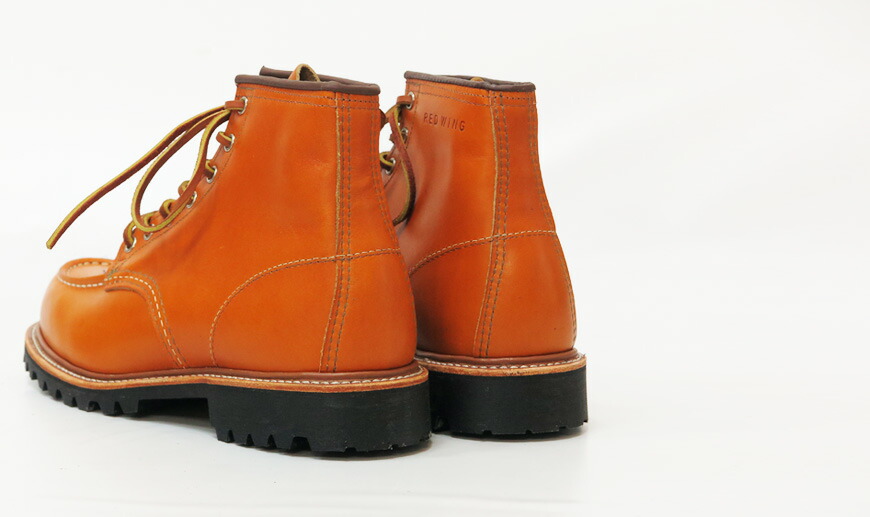 楽天市場】REDWING レッドウィング 6インチ モックトゥ レザー ブーツ