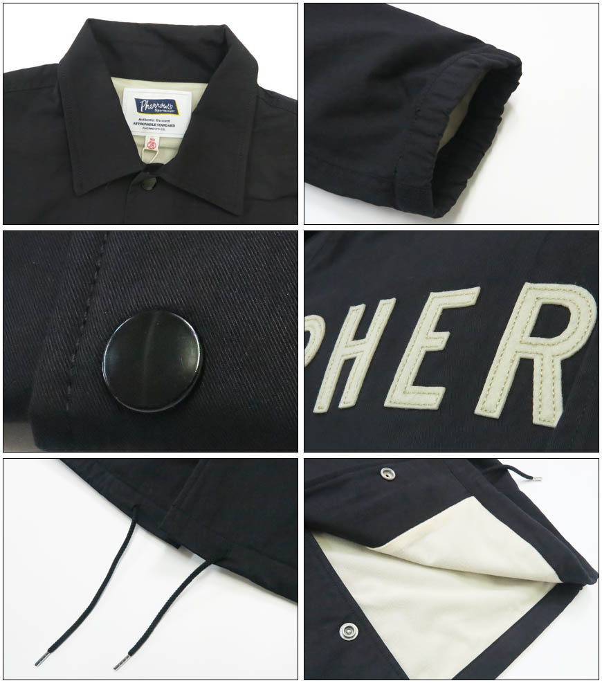 楽天市場】フェローズ PHERROW'S ロクヨンクロス コーチ ジャケット