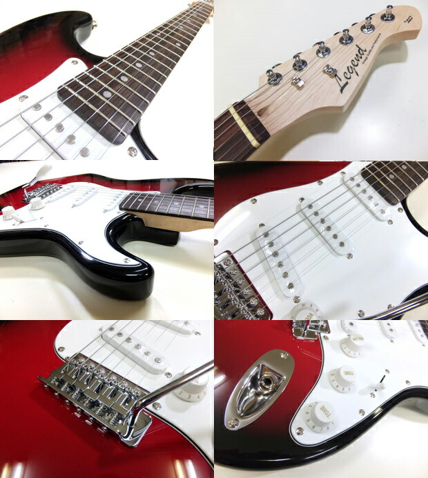 楽天市場】エレキギター 初心者セット Legend レジェンド LST-Z/RBS