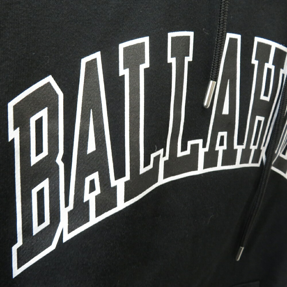 楽天市場】BALLAHOLIC Logo Sweat Hoodie Black SIZE L ボーラホリック