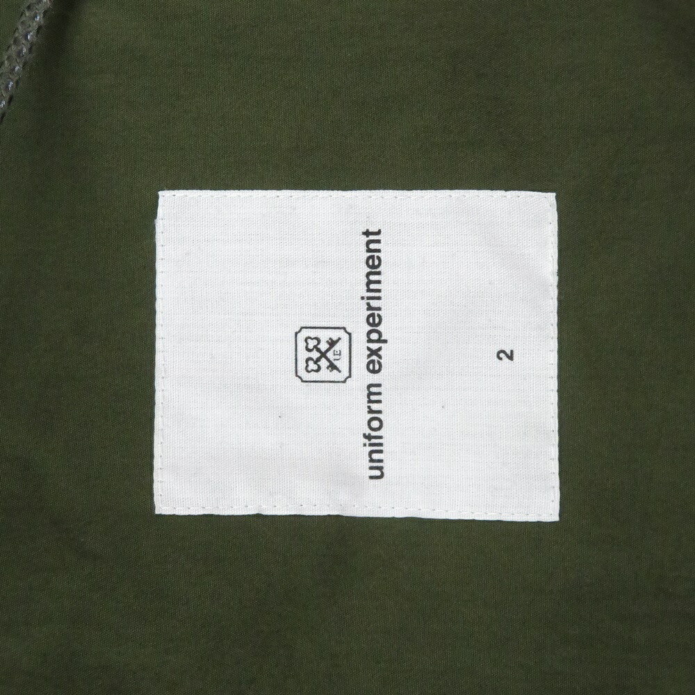 楽天市場】UNIFORM EXPERIMENT 24ss MODS COAT OLIVE Size-2 UE-240000