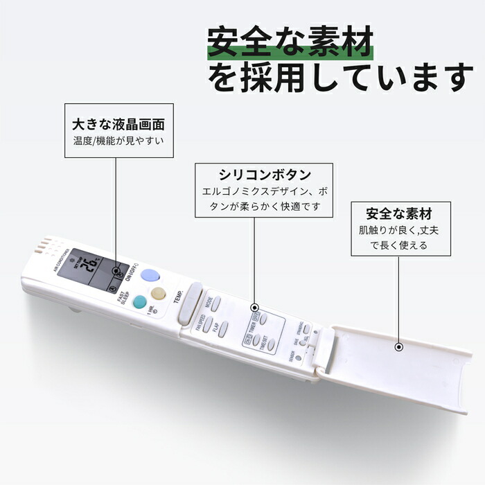 楽天市場】エアコンリモコン RCS-ZP1 for SANYO サンヨーエアコン