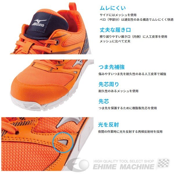 楽天市場】ミズノ 安全靴 VS F1GA1803 軽量タイプ オールマイティ