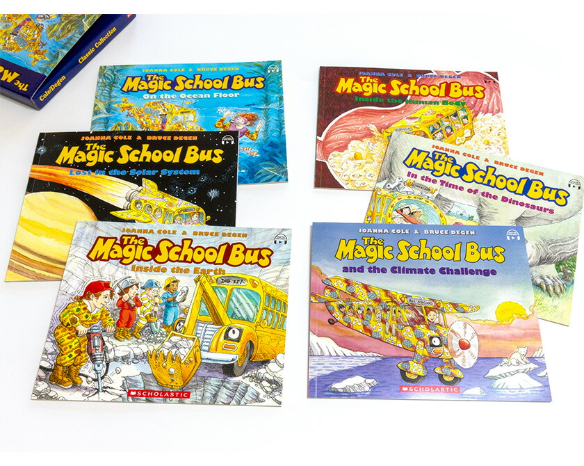楽天市場】The Magic School Bus ベスト 6冊 BOXセット 朗読音声付き