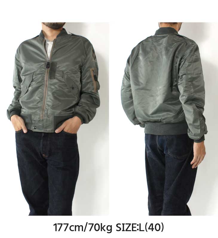 楽天市場】バズリクソンズ フライトジャケット L-2B BR14870 2025秋冬