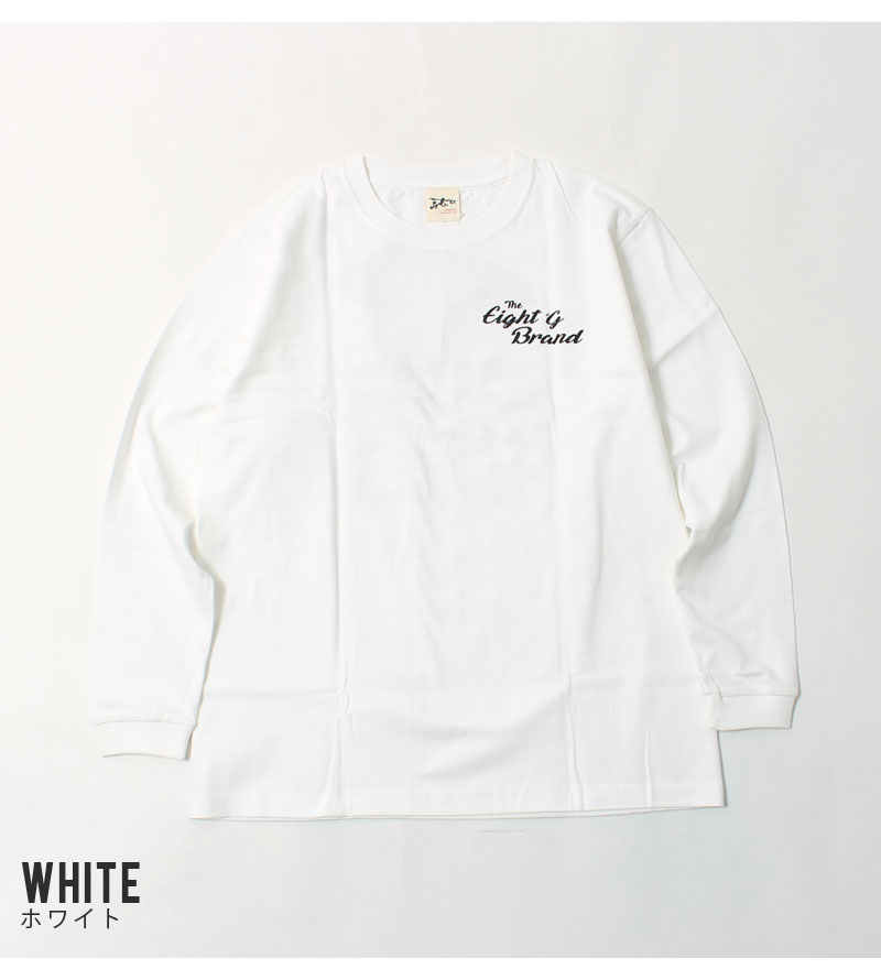 楽天市場】エイトジー ロンT メンズ アメカジ 長袖Tシャツ カットソー