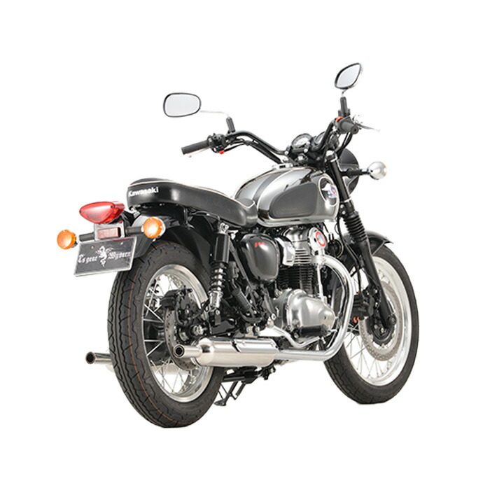 楽天市場】バイク マフラー アールズギア r's gear カワサキ W800