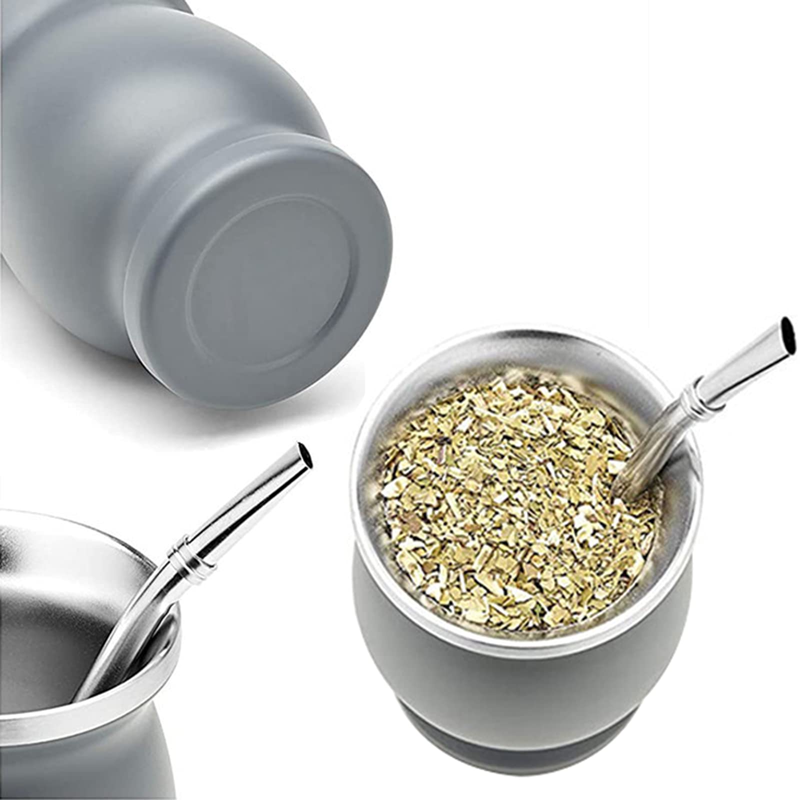 楽天市場】マテ茶カップ ステンレス製 アルゼンチン230ml マテゴード