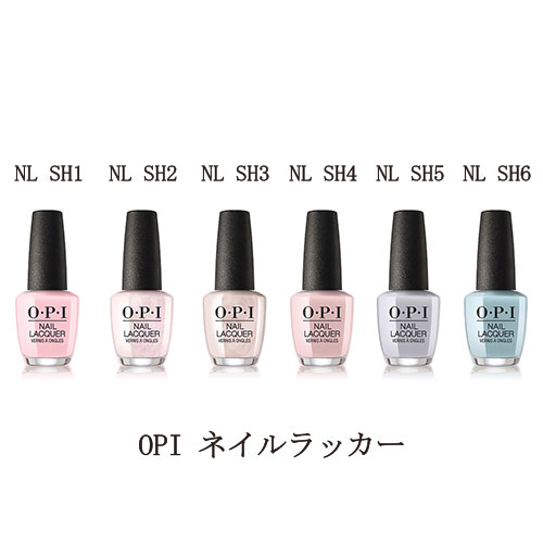 楽天市場】【最大3％OFF】 OPI ネイルポリッシュ NL SH1 SH2 SH3 SH4