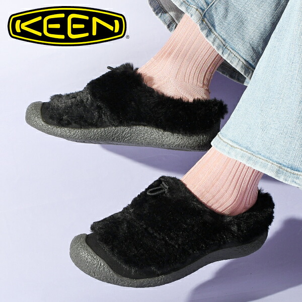楽天市場】送料無料 KEEN スリッポン もこもこ レディース HOWSER 3