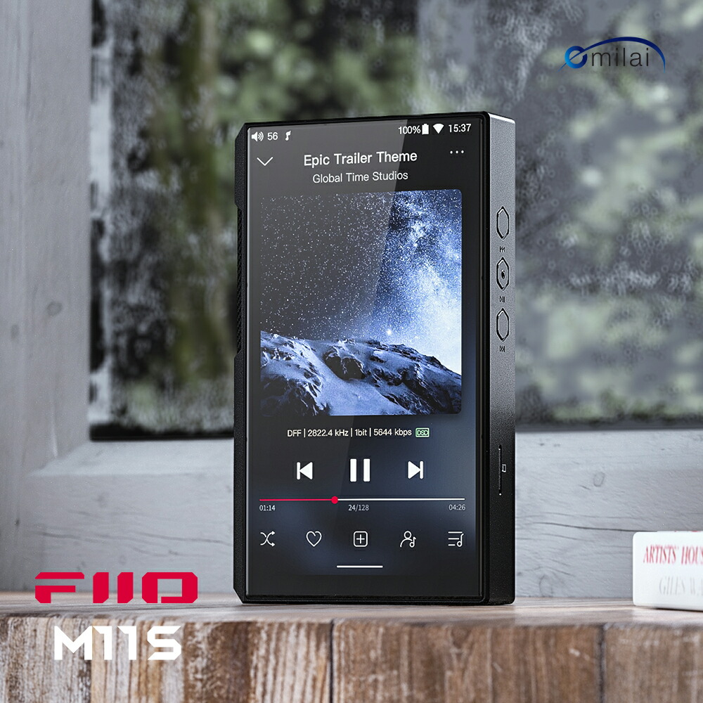 楽天市場】FIIO M11S FIO-M11S-B｜ポータブル オーディオ プレーヤー
