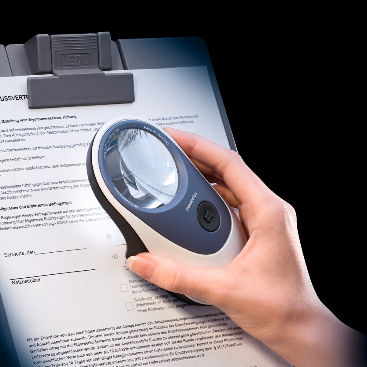 楽天市場】【商品名】パワーラックス 置き型 ルーペ 拡大鏡