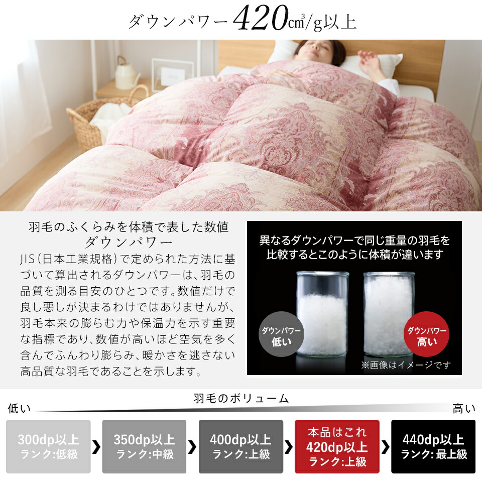 楽天市場】【3/1限定クーポンで11%OFF】羽毛布団 二層式 ポーランド産