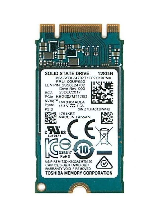 楽天市場】送料無料 ☆SOLID STATE DRIVE M.2 SSD 2242 NVMe Toshiba