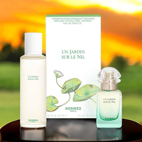 楽天市場】エルメス 香水 ナイルの庭&李氏の庭 セット 15ml×4の通販