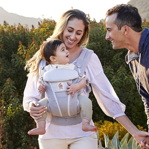 楽天市場】エルゴ 抱っこ紐 オムニ ブリーズ メッシュ パールグレー