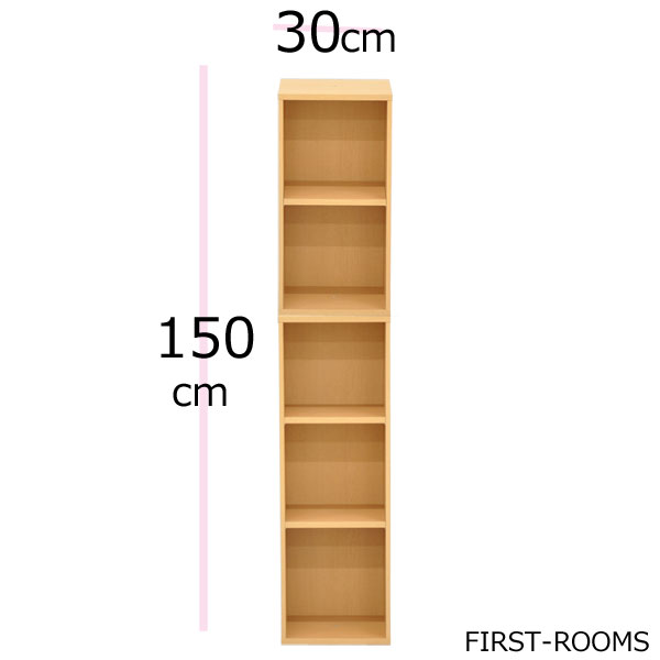 楽天市場】カラーボックス／上下左右連結対応 幅30奥行き 29.4 高さ