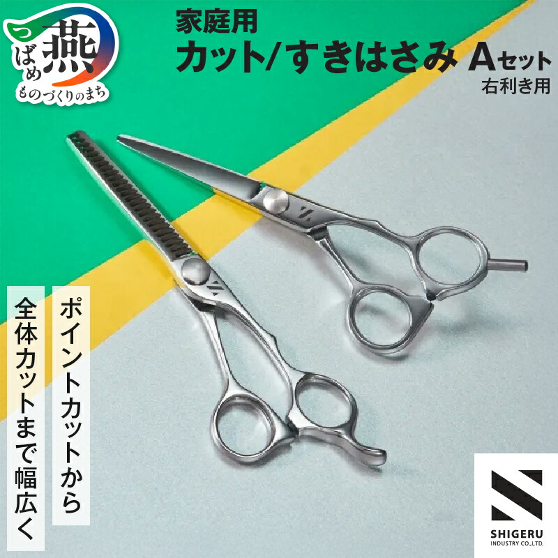 楽天市場】【ふるさと納税】 髪はさみ カット鋏 & 梳き鋏セット「A