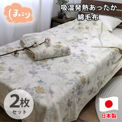 楽天市場】綿毛布 二枚組の通販