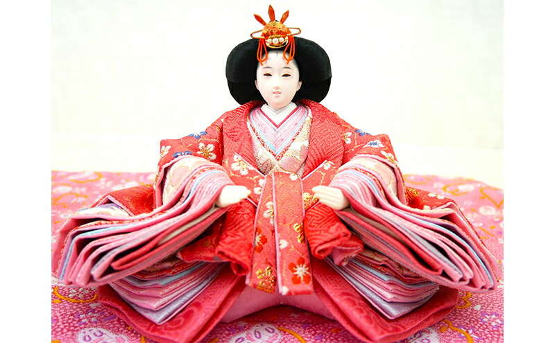 楽天市場】【ふるさと納税】雛人形 京芥子親王「雅錦」オリジナル金襴