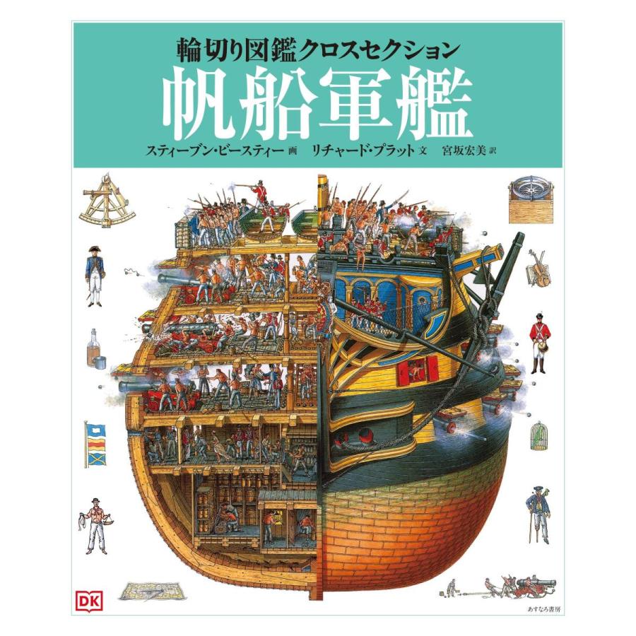 楽天市場】『帆船軍艦 (輪切り図鑑クロスセクション)』リチャード