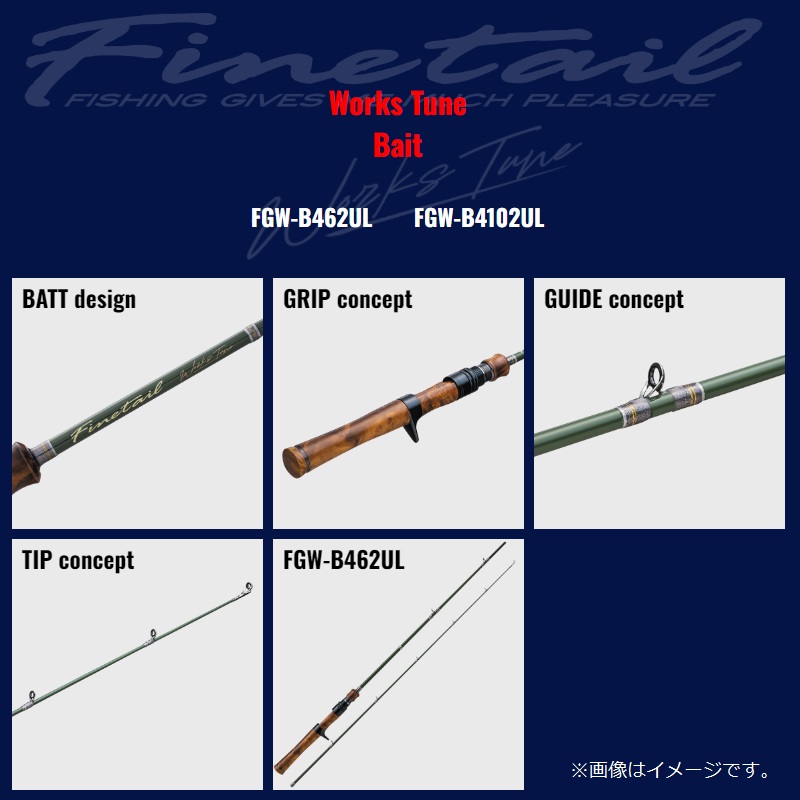 楽天市場】メジャークラフト ファインテール ワークスチューン FGW