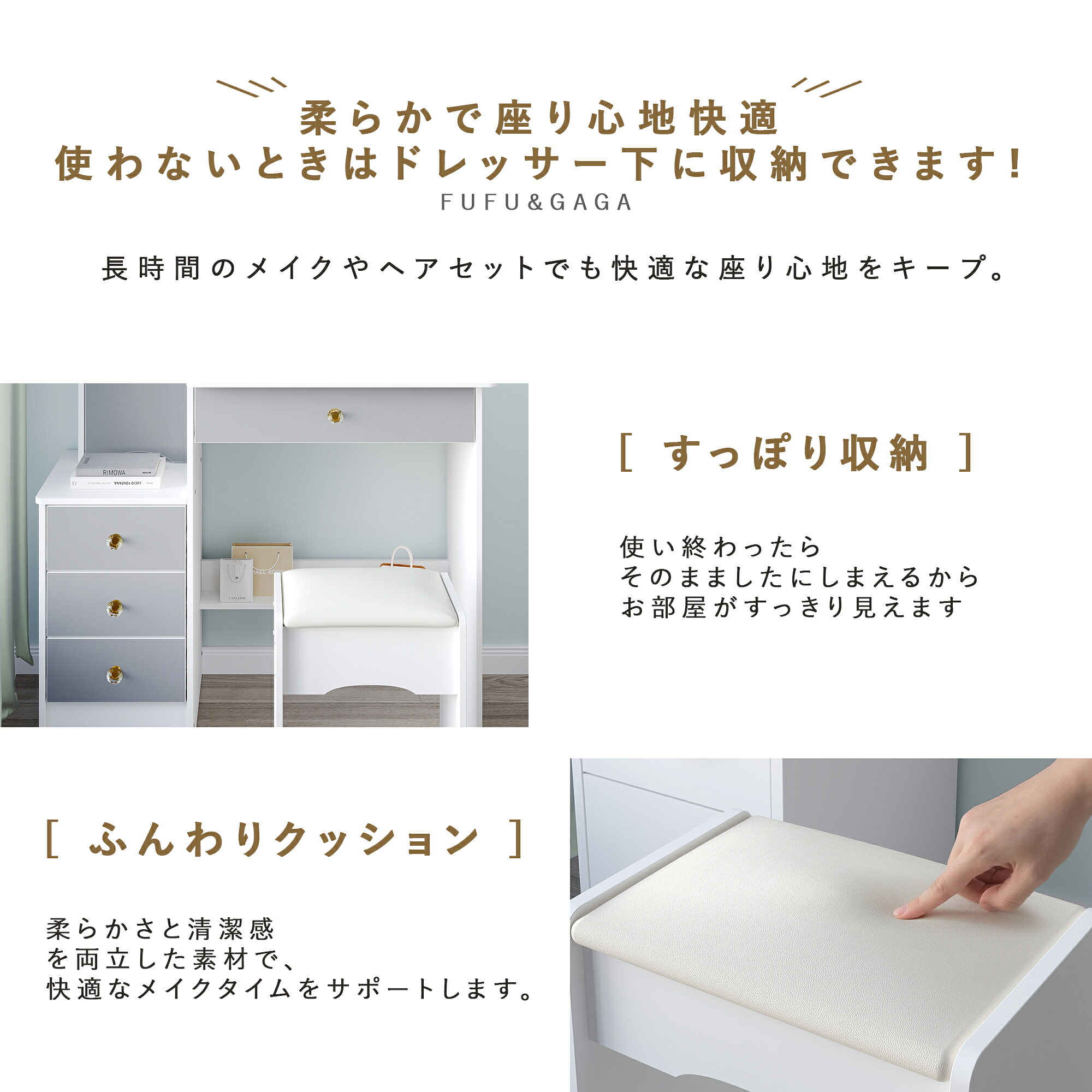 楽天市場】☆月間優良店舗受賞☆ ドレッサー コンパクト 3色 LEDライト