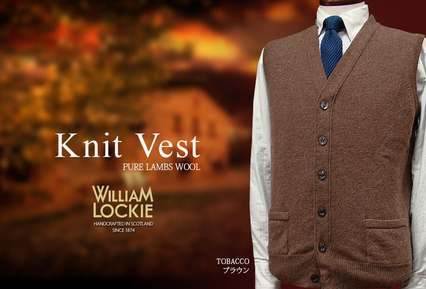 楽天市場】□TRAD SALE！WILLIAM LOCKIE / ウィリアムロッキー ベスト