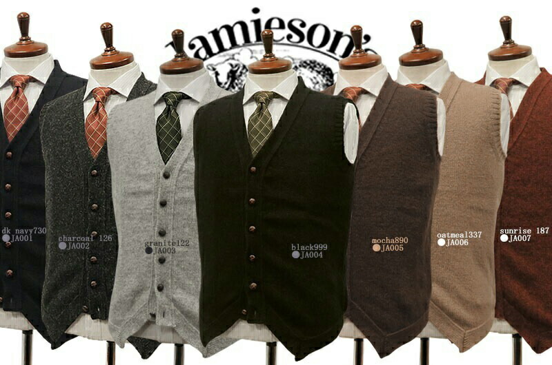 楽天市場】□TRAD SALE！□【 JAMIESON'S 】 ジャミーソンズ ベスト