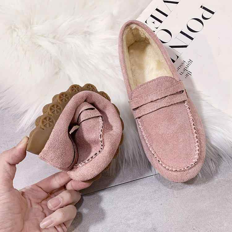 楽天市場】モカシン スリッポン もこもこ 裏起毛 内ボア レディース 秋