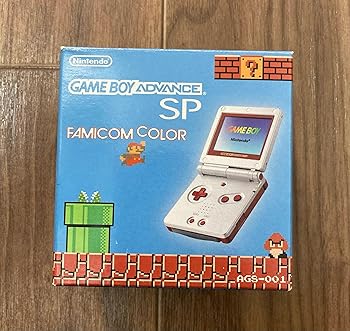楽天市場】【中古】ゲームボーイアドバンスSP ファミコンカラー