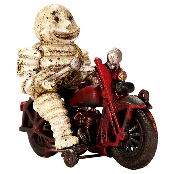 楽天市場】ミシュラン バイク アンティーク 置物アメリカン雑貨