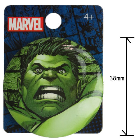 楽天市場】【MARVEL 】ハルク 缶バッジ Can Badge カンバッチ 缶バッジ