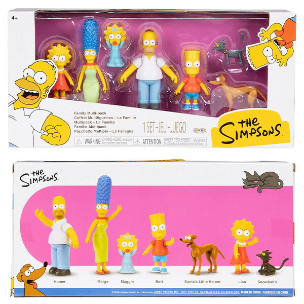 楽天市場】シンプソンズ フィギュア 7体セット 2.5インチ ファミリー
