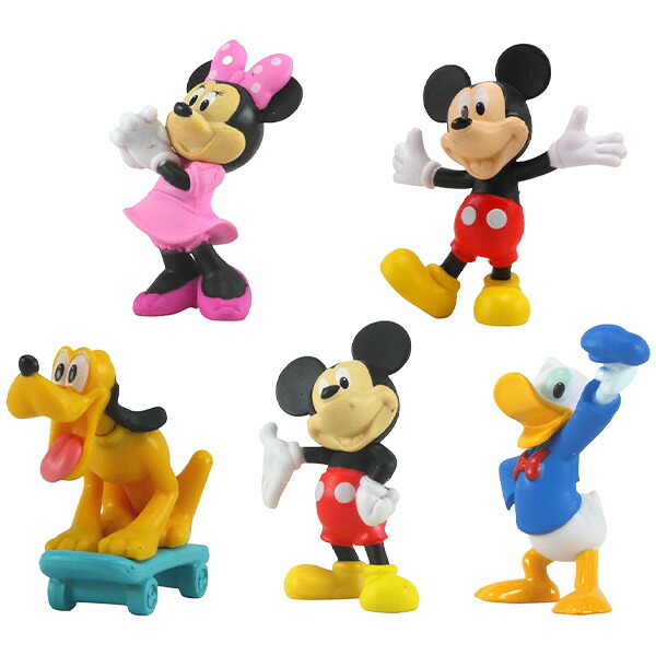 楽天市場】ミッキー &フレンズ ミニ フィギュア ディズニー