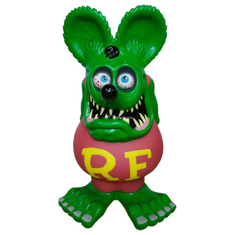 楽天市場】ラットフィンク ジャンボコインバンク グリーン ファンコ