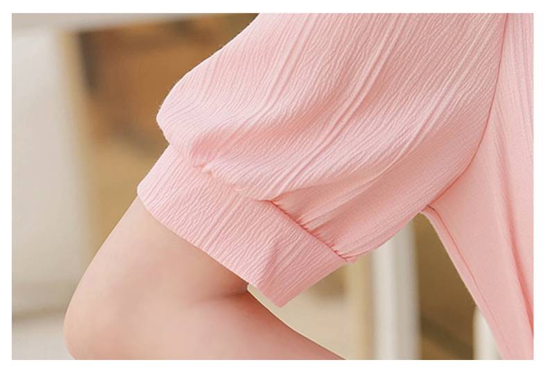 楽天市場】ノーカラー トップス パフスリーブ ブラウス パフ袖 Vネック